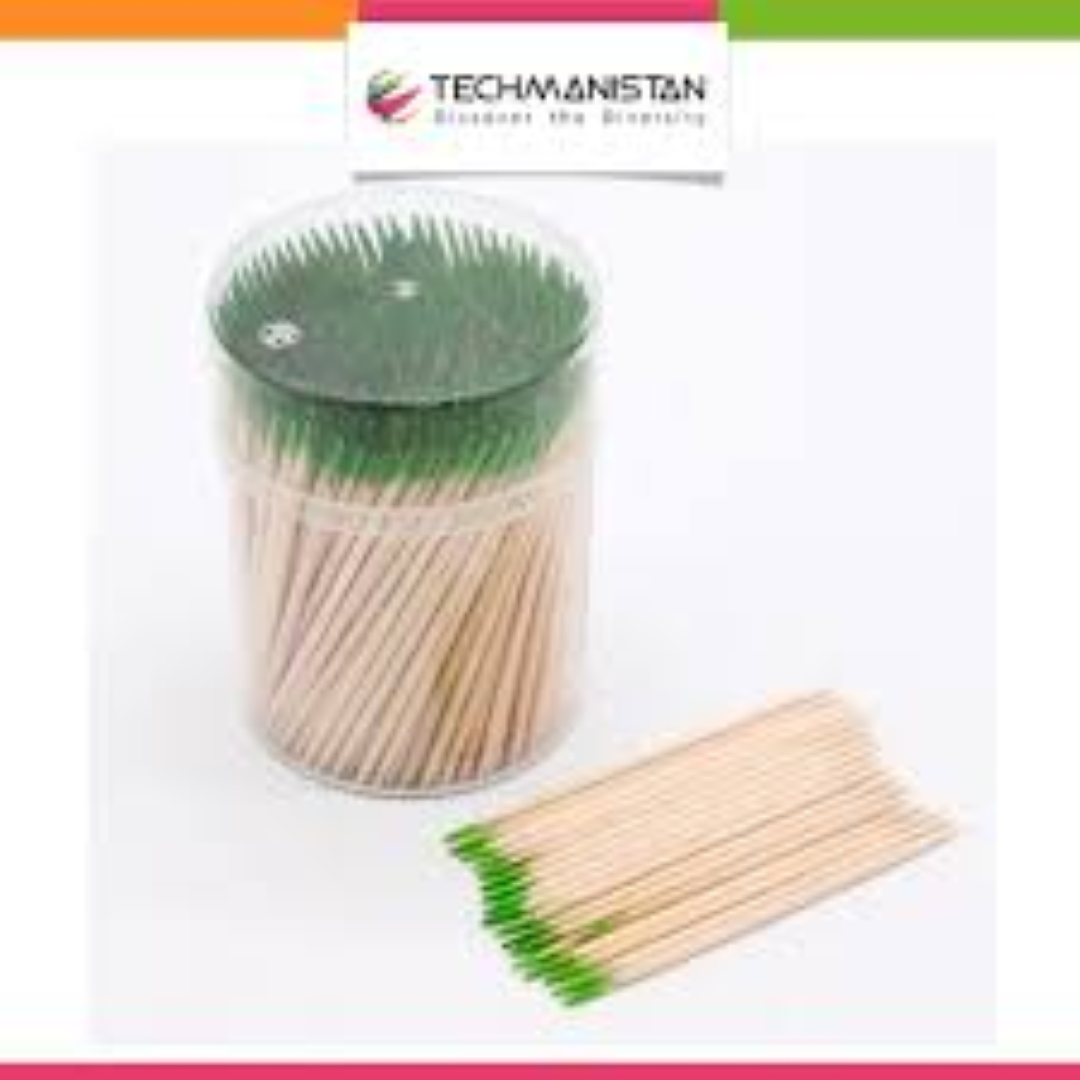 TOPAZ BAMBOO TOOTHPICK MINT 400PCS